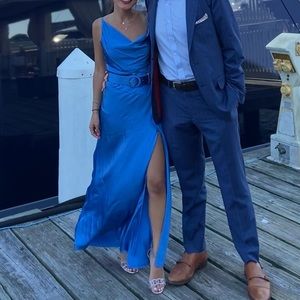 Nicholas Nahara Gown w/ Belt